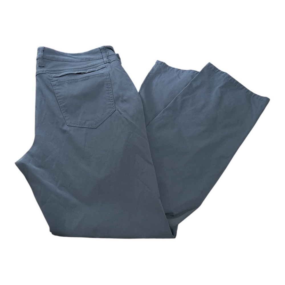 Weatherproof Vintage Mens Straight Fit Stretch Pants Gray 38x33 Nylon Blend